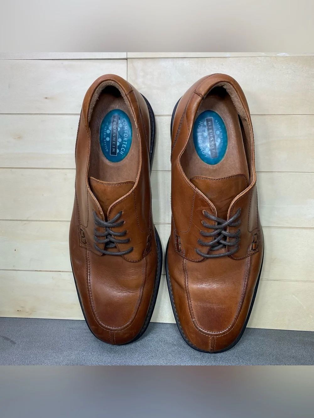 Florsheim Milford Comfortech Oxfords Men's Size 11 Shoes M Brown Leather